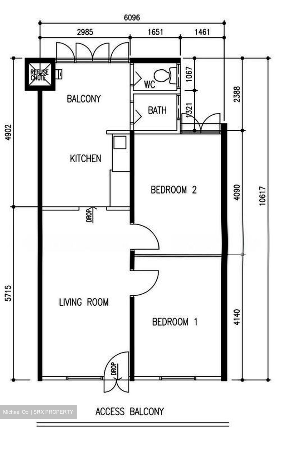 Blk 168 Stirling Road (Queenstown), HDB 3 Rooms #514497301